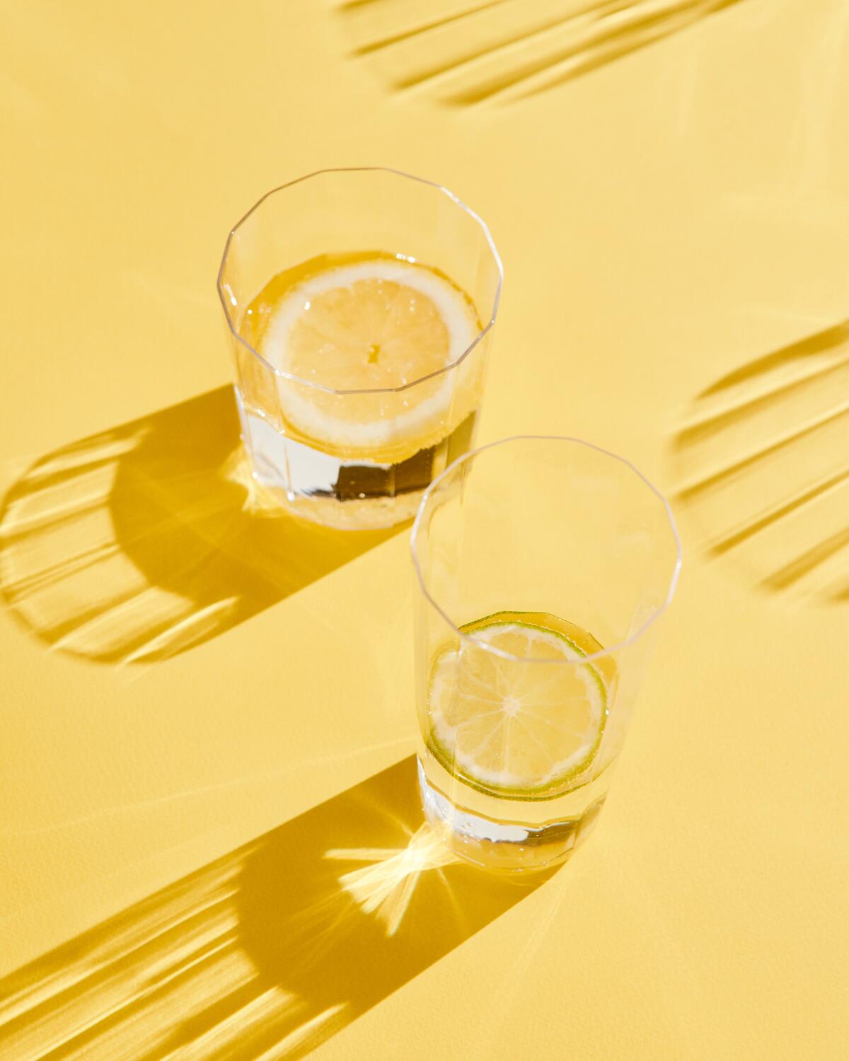 Angle vandglas, medium - H10 cm.